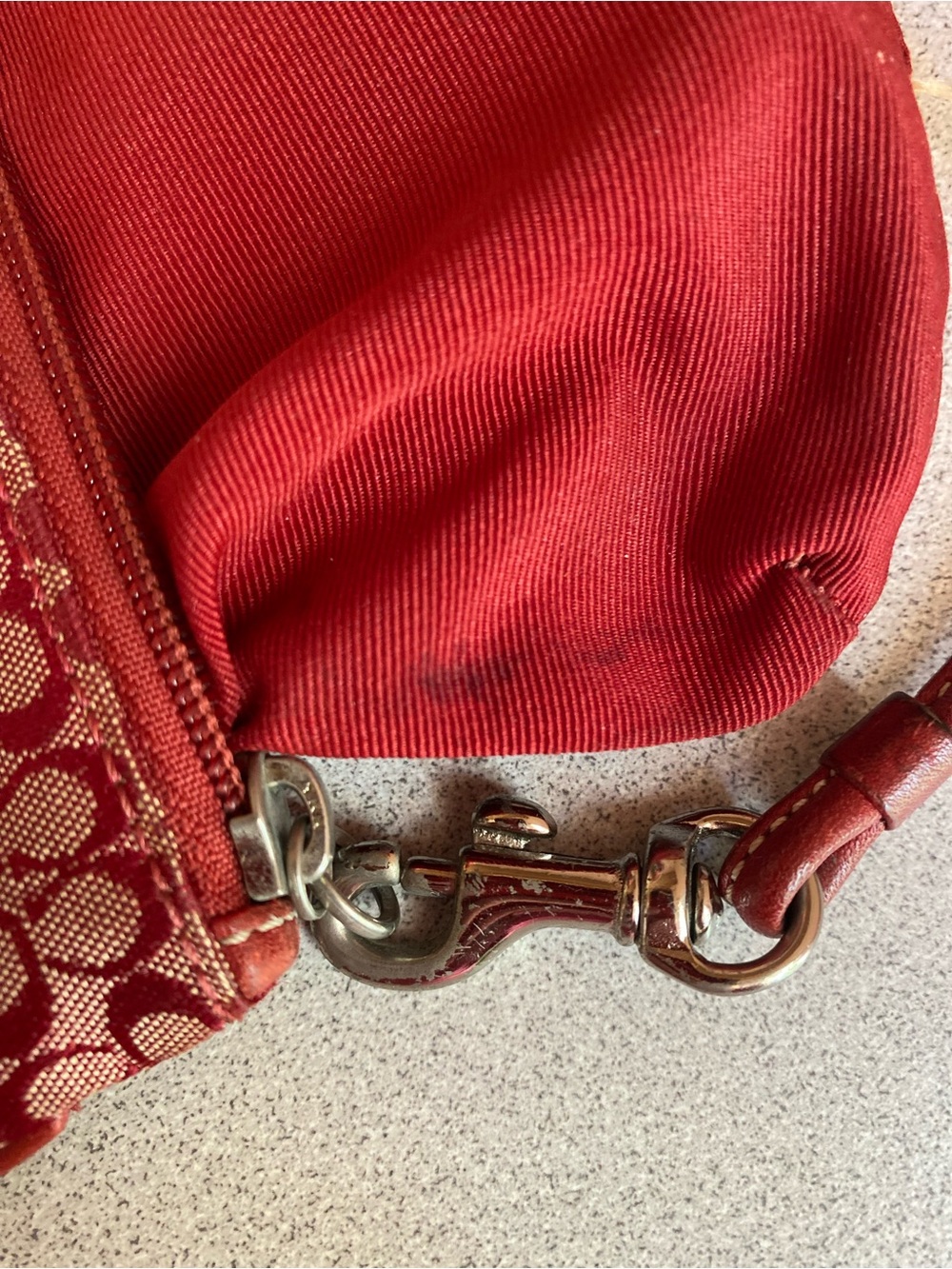 Coach Vintage Signature Soho Wristlet - Picture 15 of 16